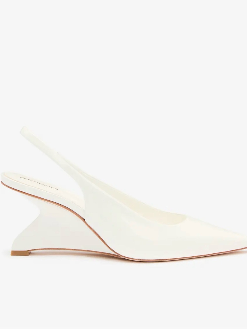 NWT Reformation Westlyn Closed Toe Wedge